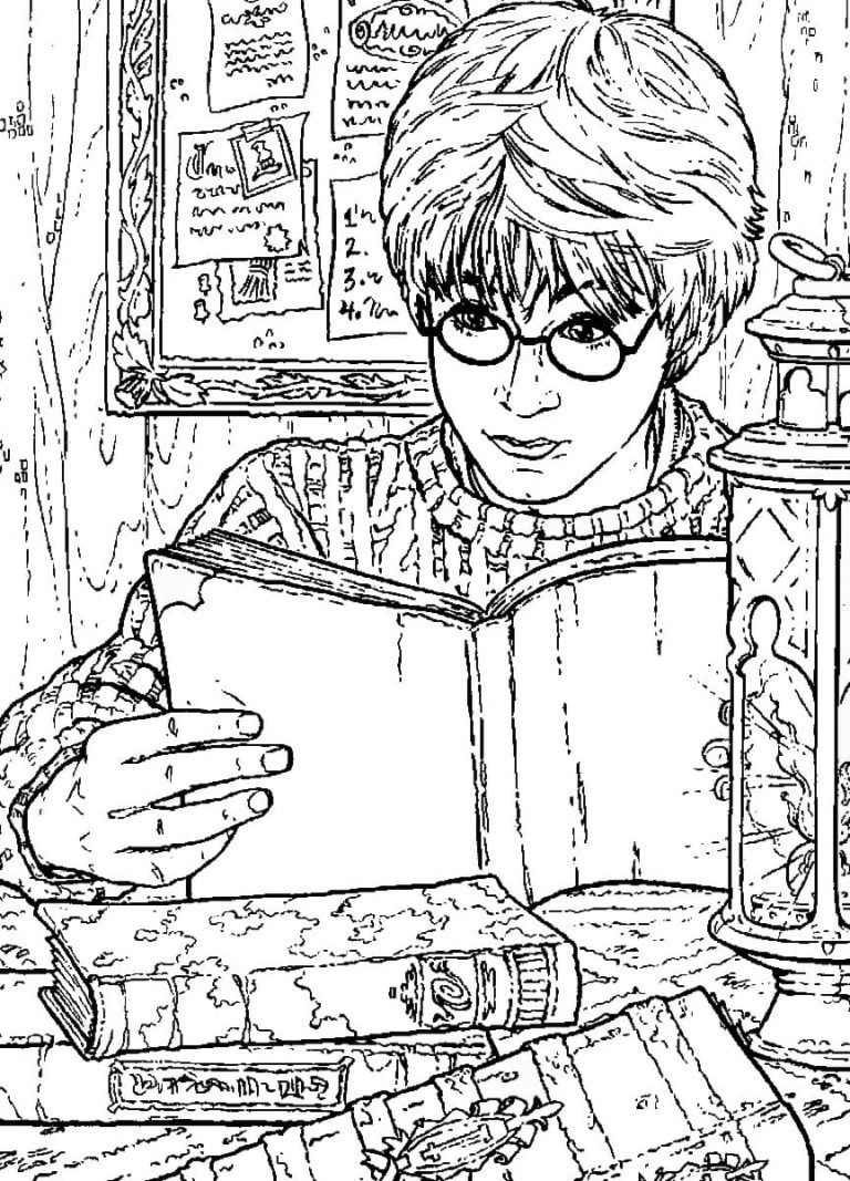 Coloriage Harry Potter Pi Ces Imprimer A Wonder Day