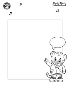 Desenhos De Daniel Tigre Para Colorir Imprimir A