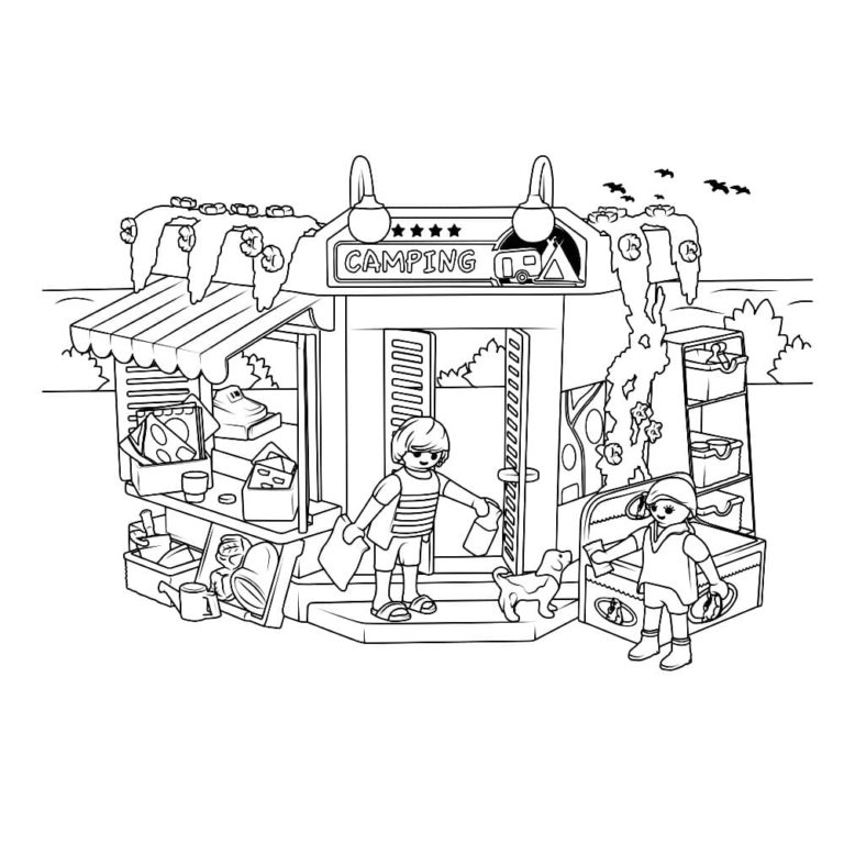 Coloriage Playmobil Images Pour Imprimer Gratuitement