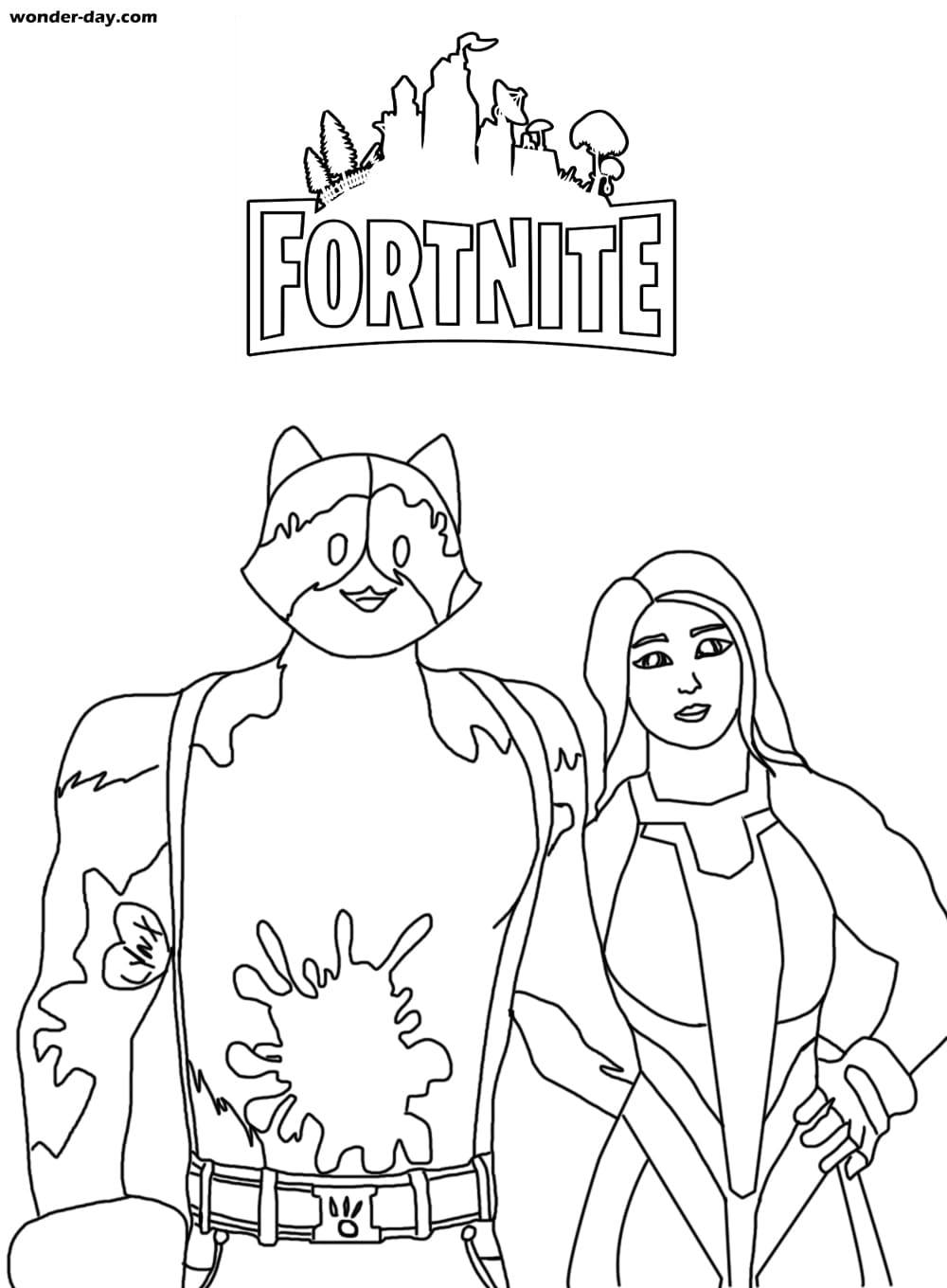 Fortnite Coloring Pages Meowscles Fortnite Chapter 2 Season 2 Week 5