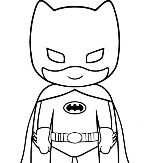 Dibujos De Batman Para Colorear Para Ni Os