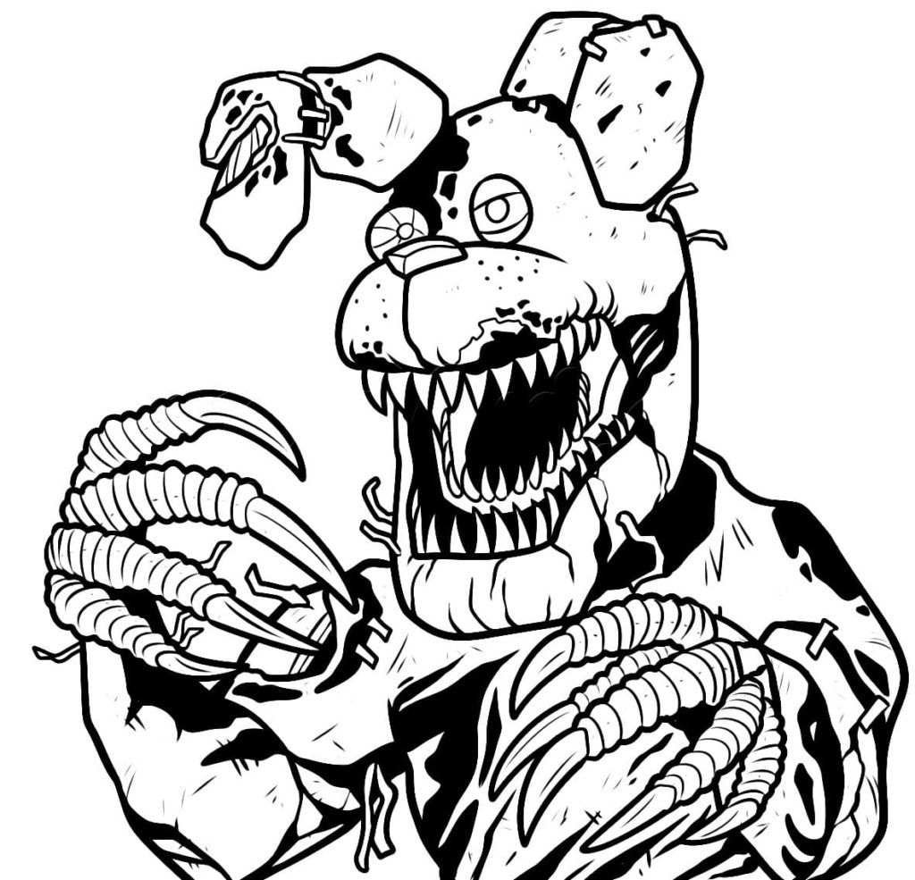 Dibujos De Five Nights At Freddy S Para Colorear Wonder Day Dibujos
