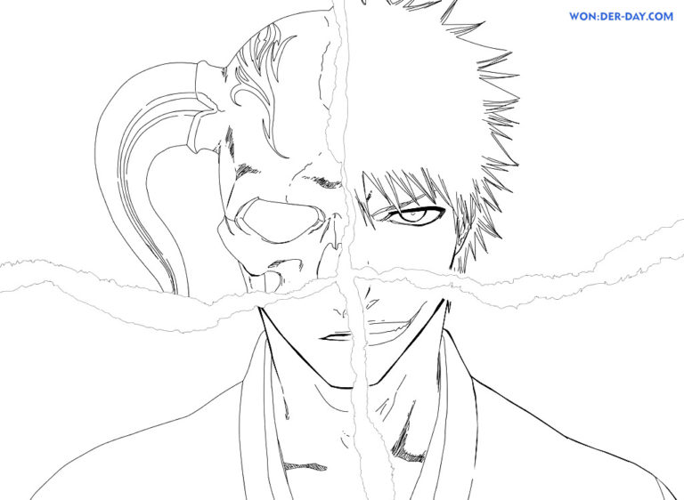 Desenhos De Bleach Para Colorir P Ginas Para Colorir