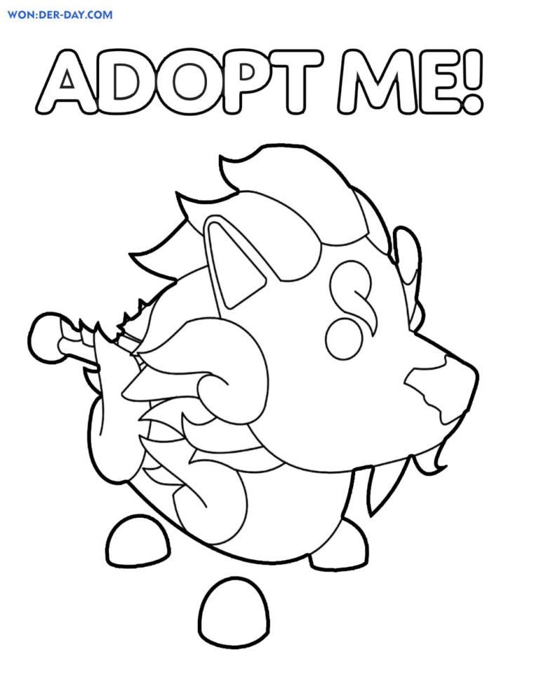 Adopt Me Para Colorear Desenhos Para Colorir Adopt Me Vrogue Co