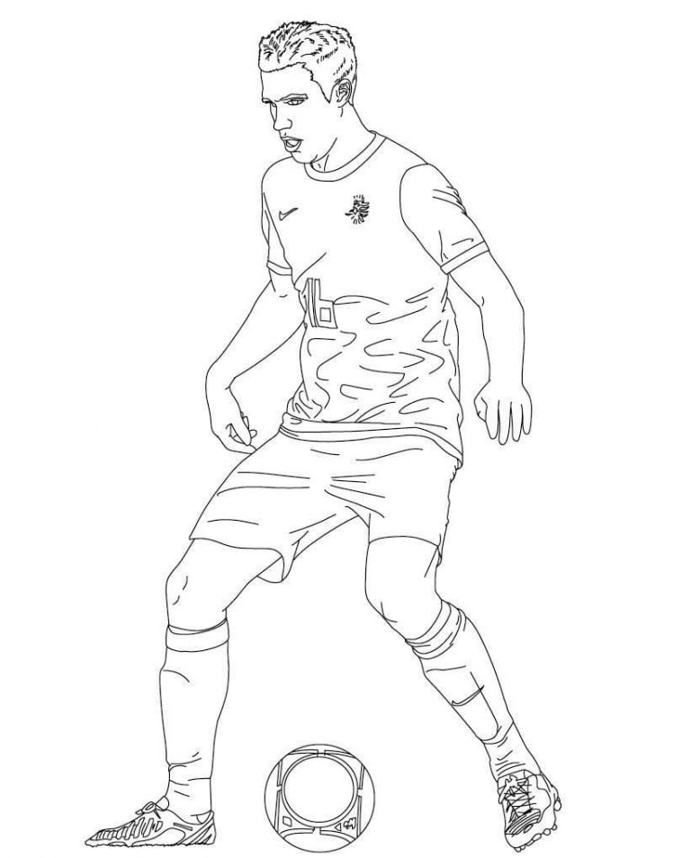 Dibujos de Fútbol para colorear Wonder Day