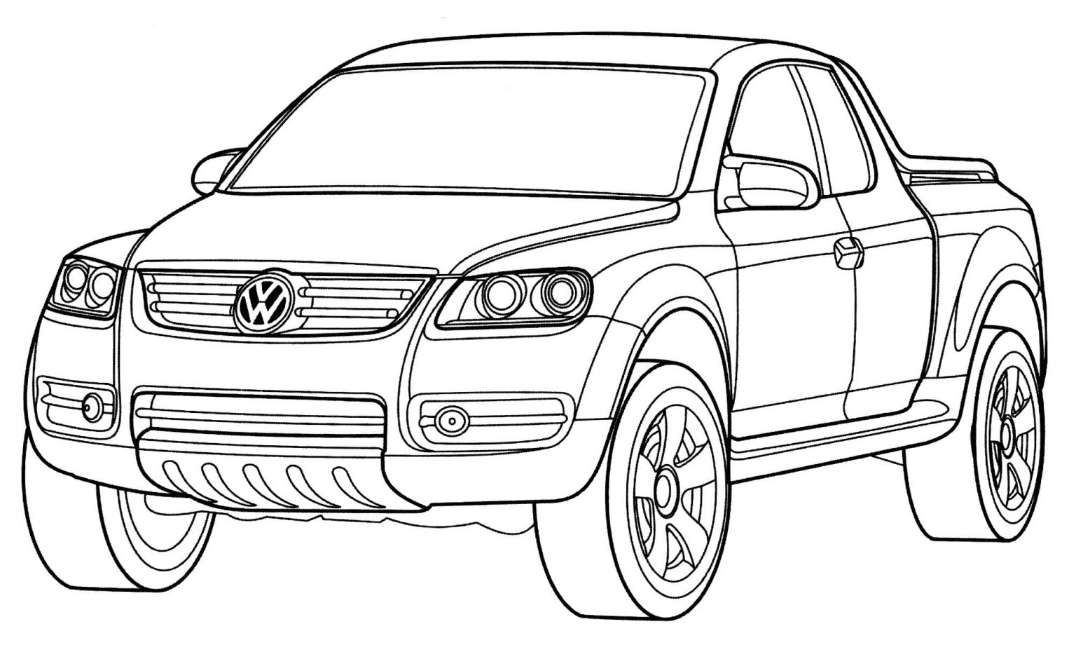 Dibujos de Volkswagen para colorear Dibujos para niños