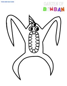 Coloriages Jardin De Banban Wonder Day Coloriages Pour Enfants Et