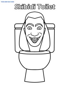 Coloriages Skibidi Toilet Disegni Da Colorare