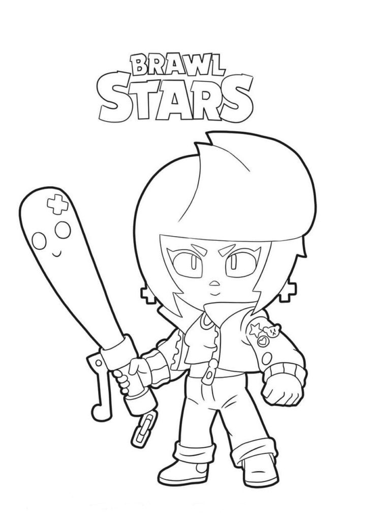 Coloring Pages Brawl Stars Print 120 New Images