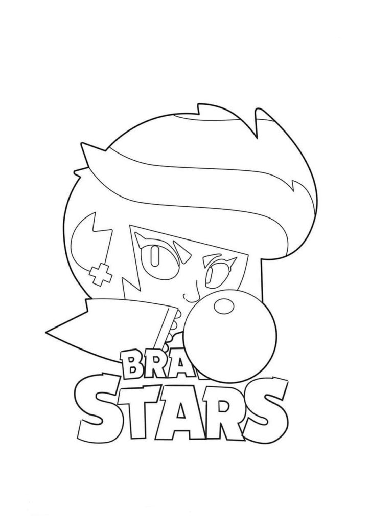Dibujos para colorear Brawl Stars. Imprime 350 nuevas imágenes