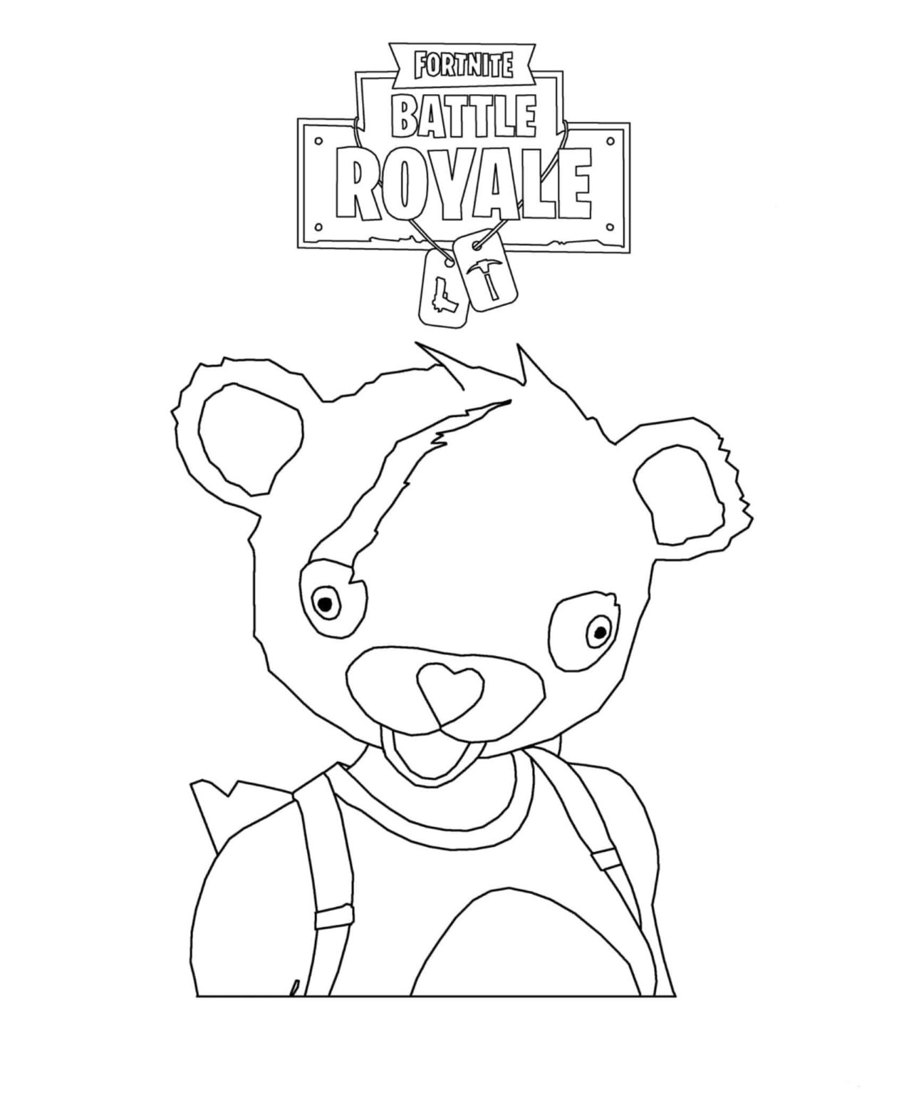 Coloriage Fortnite. 200 Images imprimer gratuitement