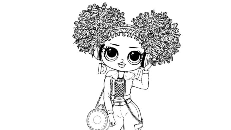 Omg Lol Dolls Coloring Pages - Unruh Scoleney