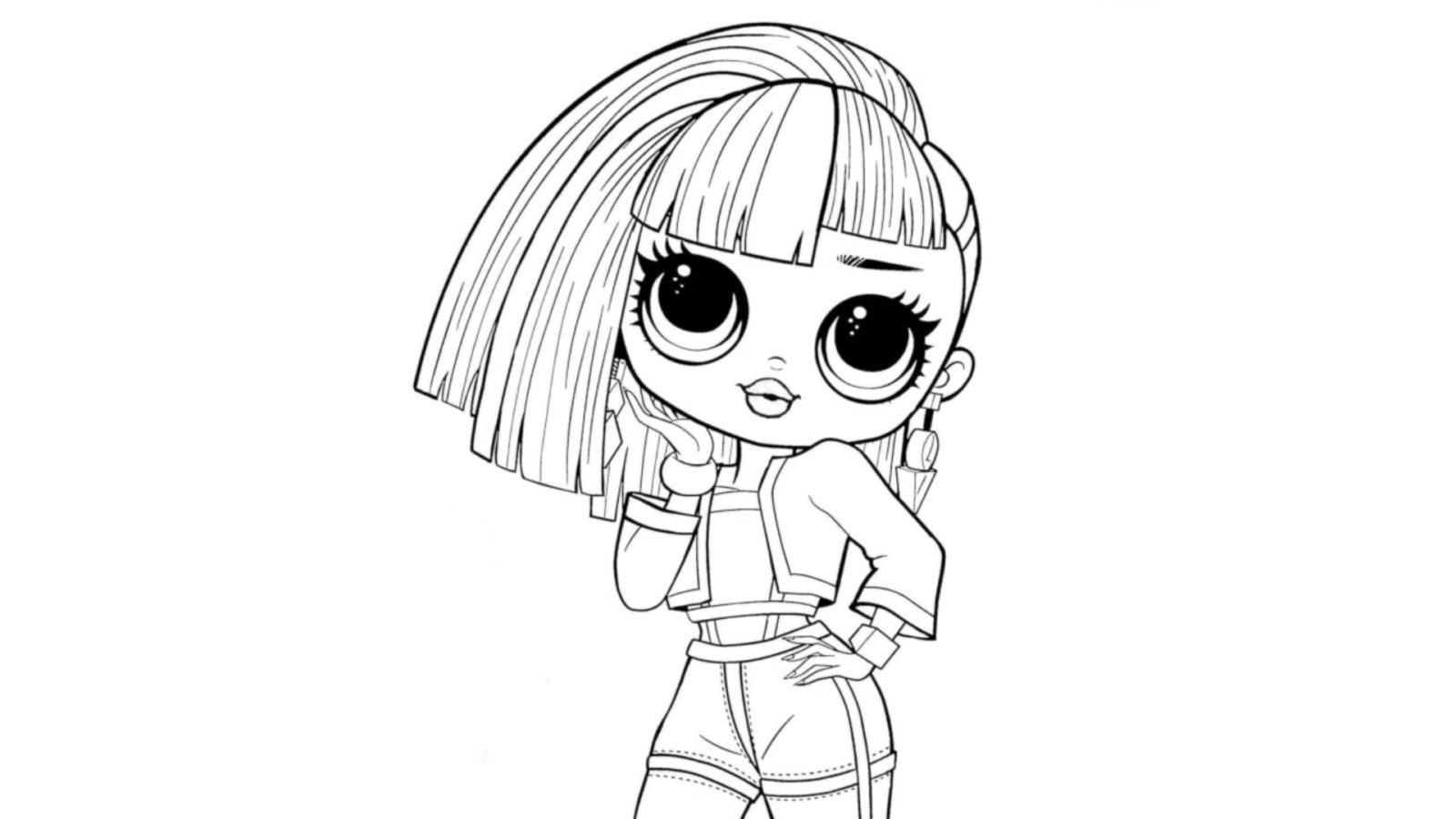 Lol Omg Lady Diva Coloring Pages - Coloring and Drawing