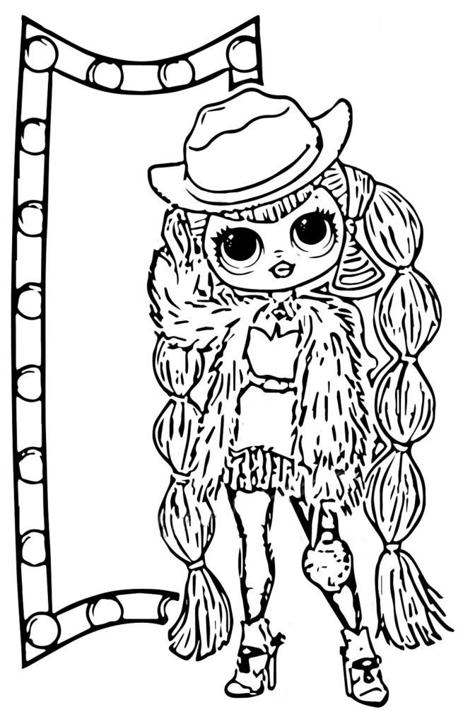 Coloring pages LOL OMG. Download or print for free