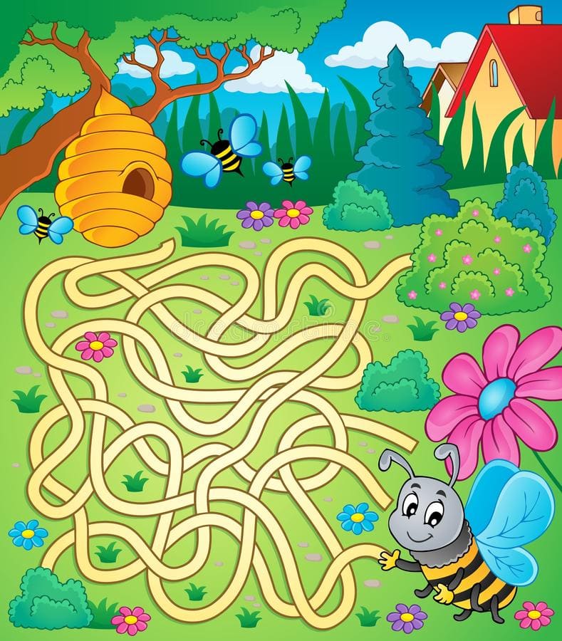 Labirinti colorati per bambini