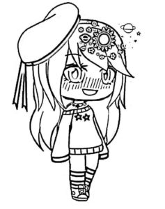 Coloring Pages Gacha Life. Print for free | WONDER DAY — Coloring pages ...