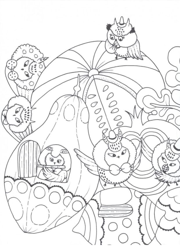 Desenhos Para Colorir Adultos. Imprima 130 imagens