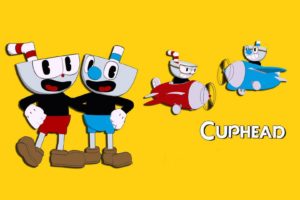 Dibujos de Cuphead para colorear. Jefes, Cuphead y Mugman