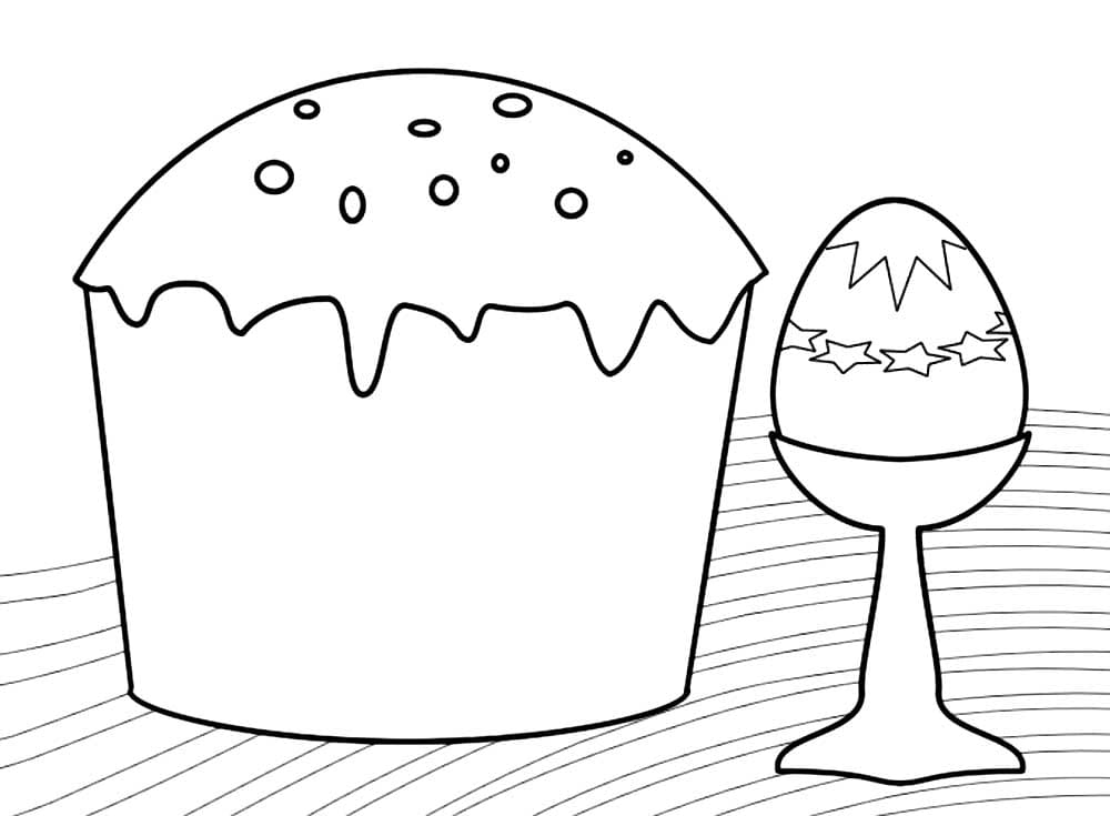 Раскраски Пасхальных яиц для детей, 60 картинок