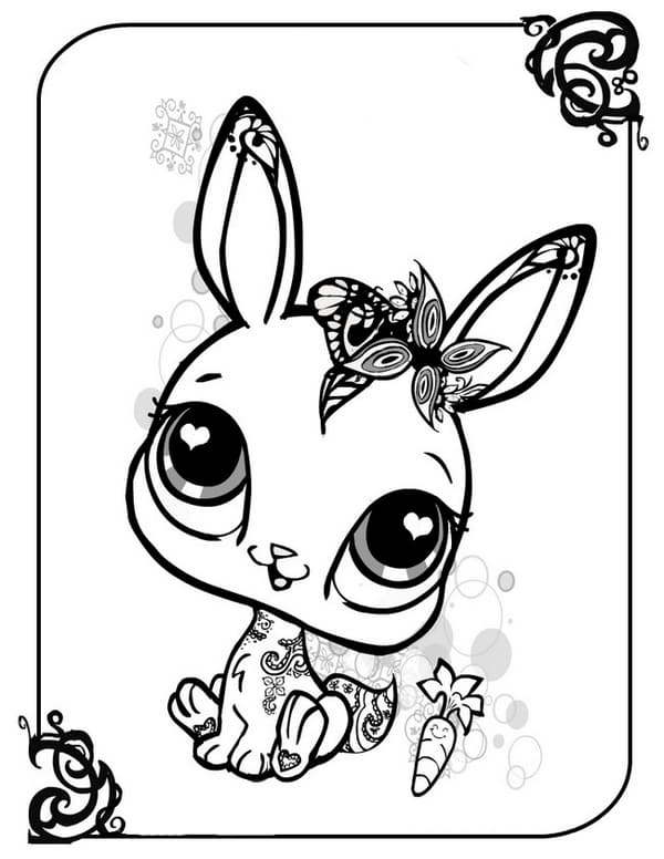 Dibujos Kawaii para Colorear. Descarar dibujos coloreables estilo