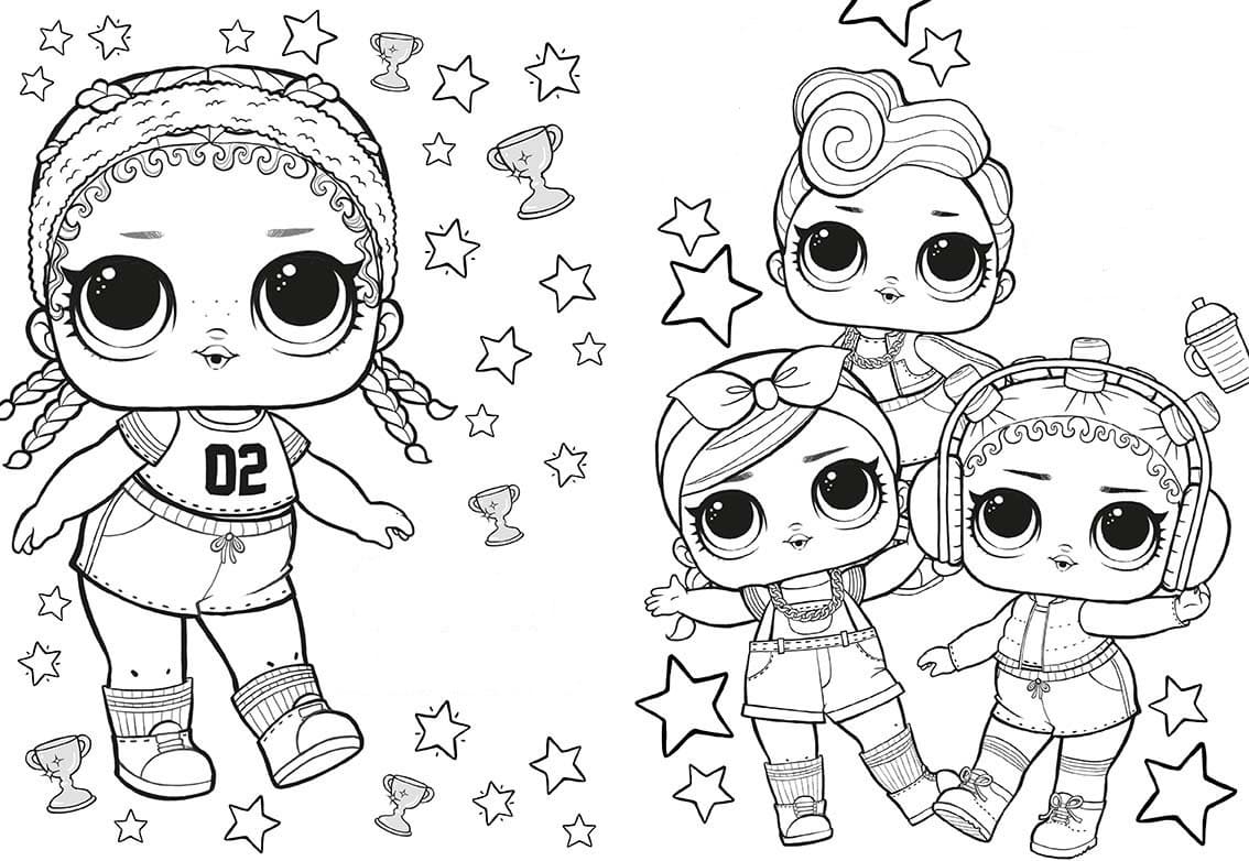 30 free printable lol surprise doll coloring pages - lol surprise dolls ...