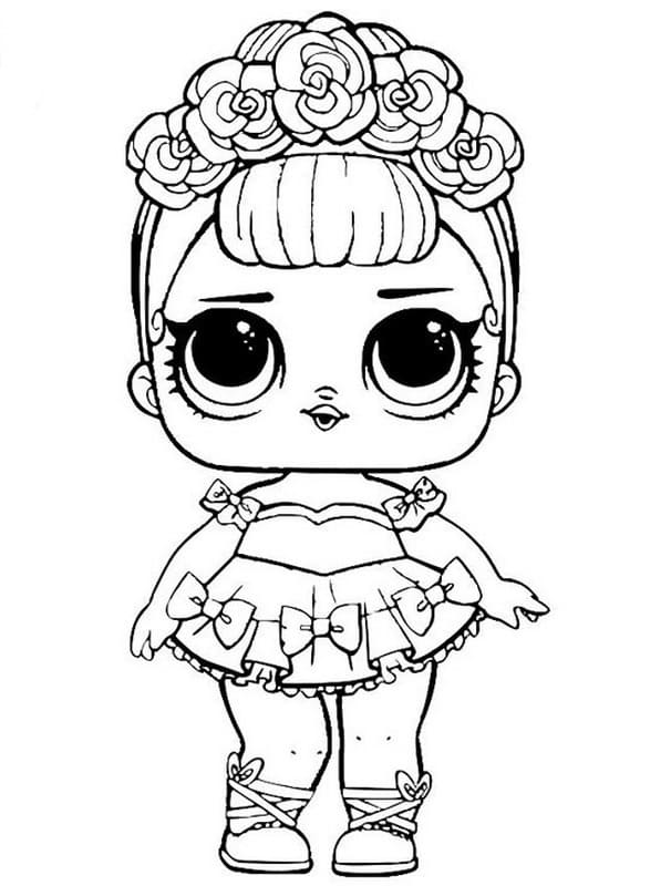 LOL bebe para colorear  Kitty coloring, Baby coloring pages