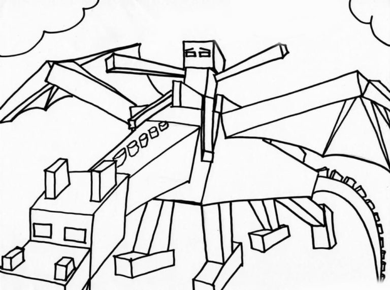 100 Minecraft Coloring Pages. Print or download | WONDER DAY — Coloring