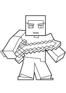 100 Minecraft Coloring Pages. Print or download | WONDER DAY — Coloring