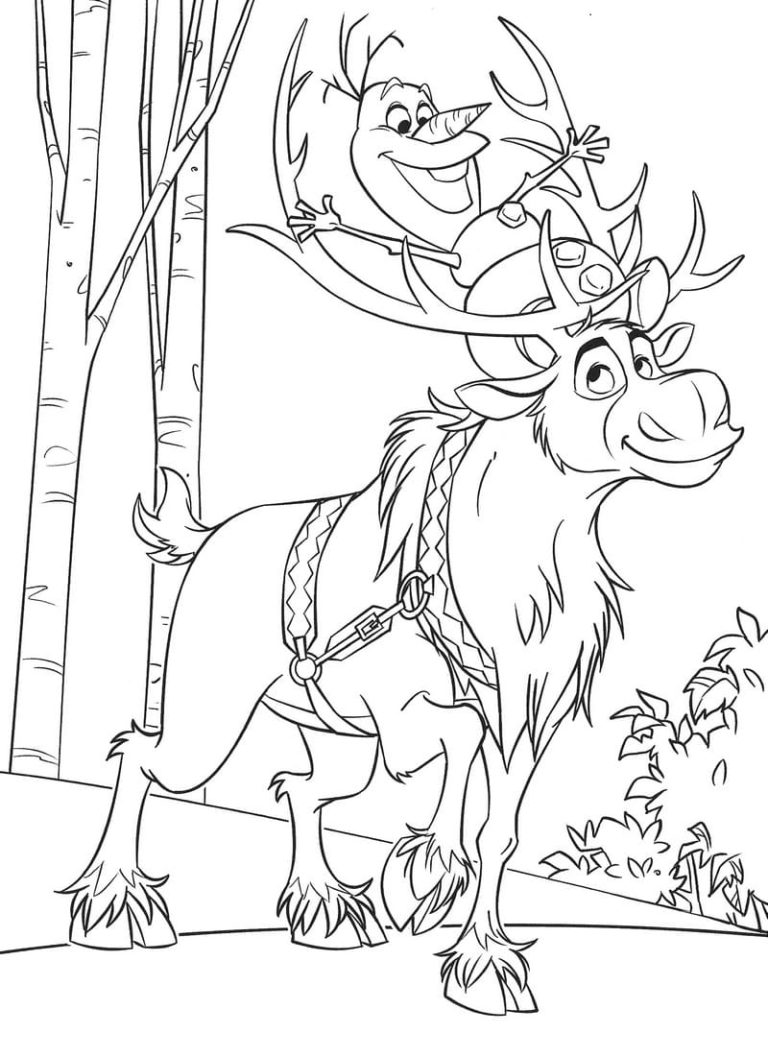 100 Best Frozen 2 Coloring Pages. Print for free | WONDER DAY