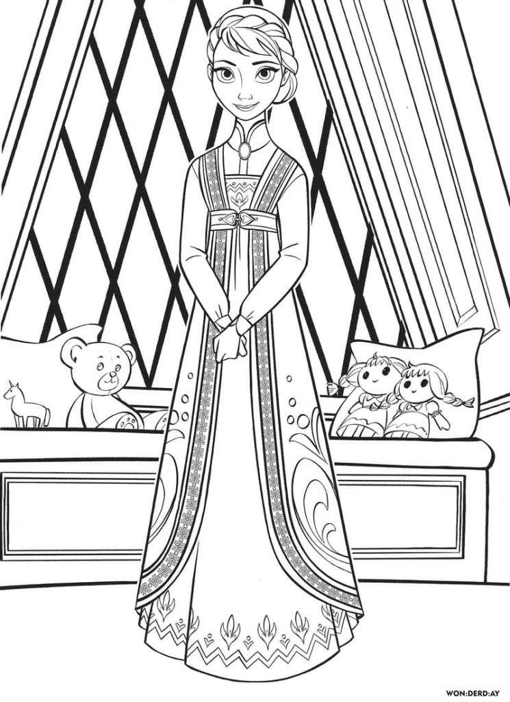 100 Best Frozen 2 Coloring Pages. Print for free