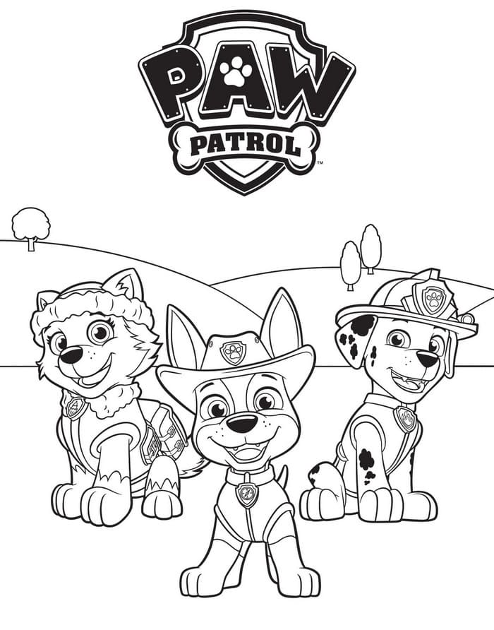 Paw Patrol Coloring Pages Best Coloring Pages For Kids