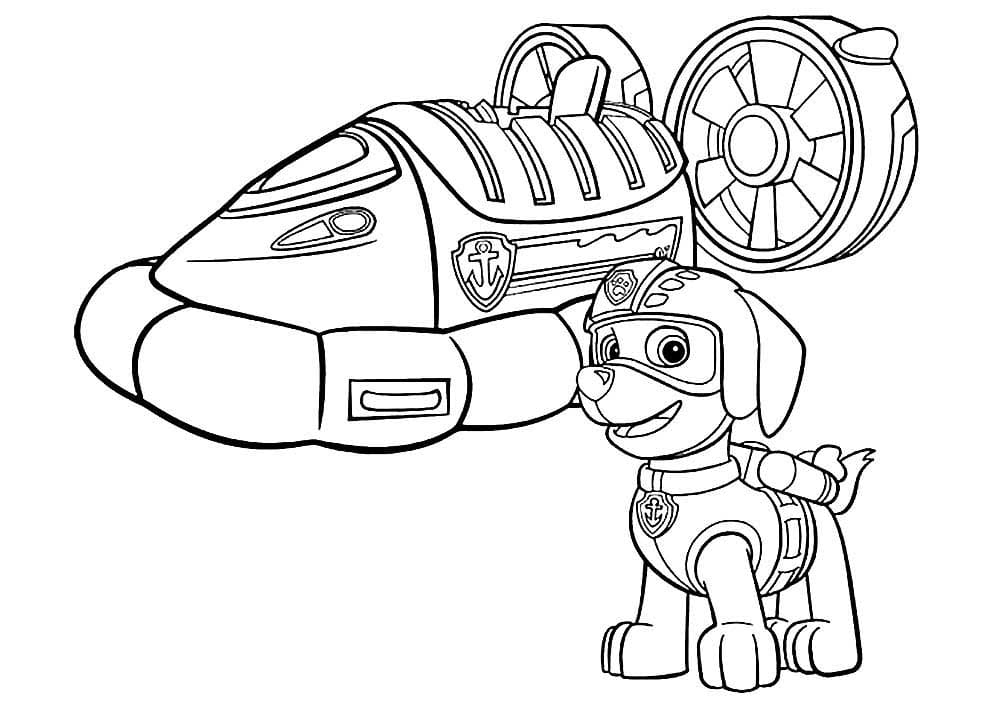 Kit 100 Desenhos Para Colorir E Pintar Patrulha Canina Paw Patrol - Folha  A4 Inteira! 1 Por Folha! - #0094