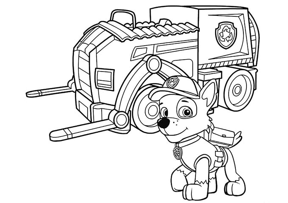 PAW Patrol Coloring Best Coloring Pages Kids