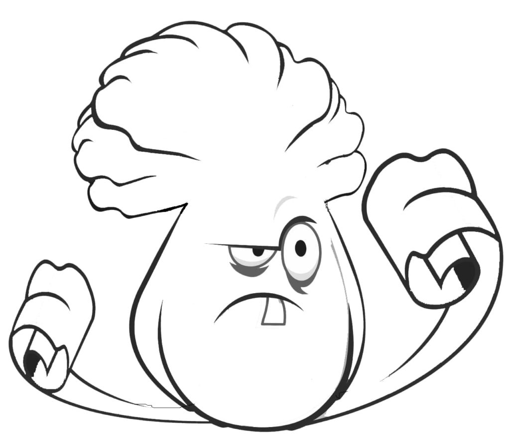 Plants Vs Zombies Coloring Pages. All parts: 1, 2, 3