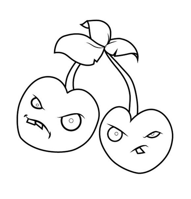 Plants Vs Zombies Coloring Pages. All parts: 1, 2, 3