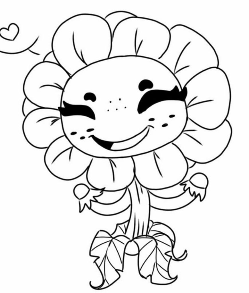 Plants Vs Zombies Coloring Pages. All parts: 1, 2, 3