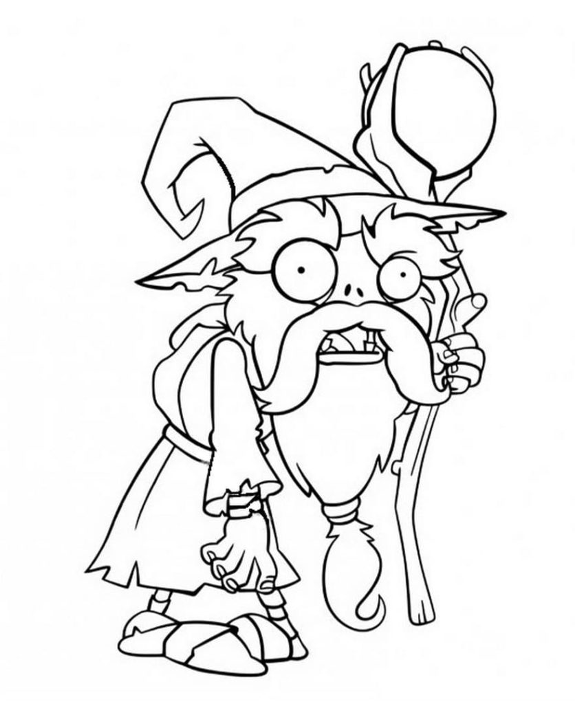 Plants Vs Zombies Coloring Pages. All parts: 1, 2, 3