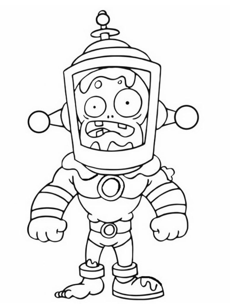 Plants Vs Zombies Coloring Pages. All parts: 1, 2, 3