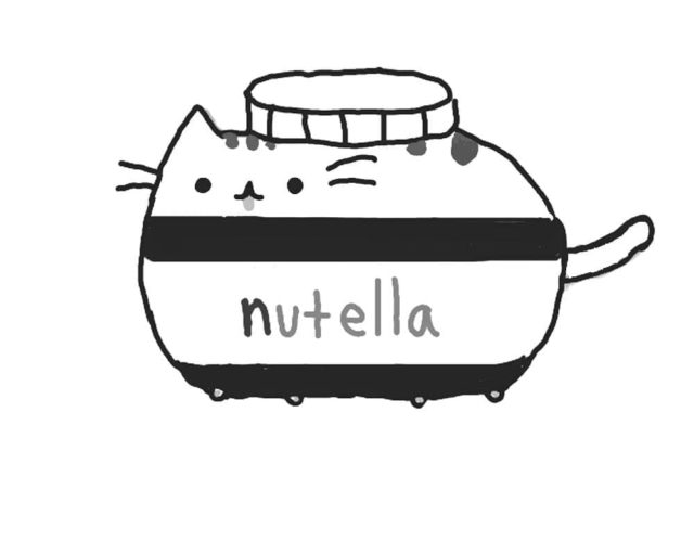 Coloriage Pusheen. 70 pièces, impression gratuite