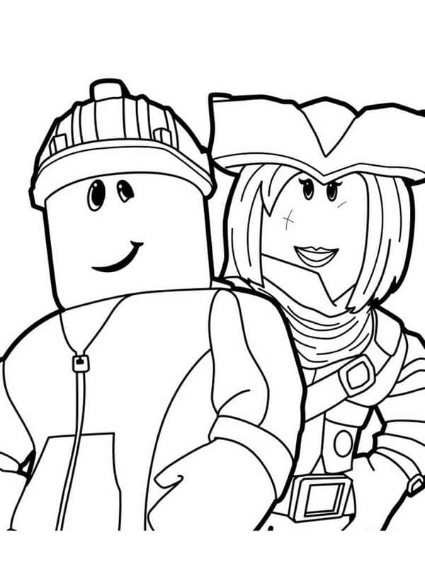 Desenho e Imagem Roblox Sorriso para Colorir e Imprimir Grátis para Adultos  e Crianças (Meninas e Meninos) 