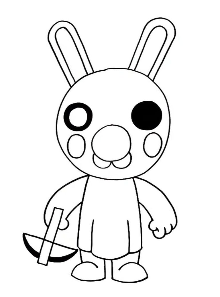 Roblox Zombie Coloring Page Coloring Pages