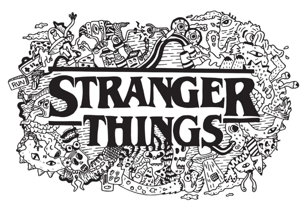 Dibujos de Stranger Things para Colorear. Imprime gratis