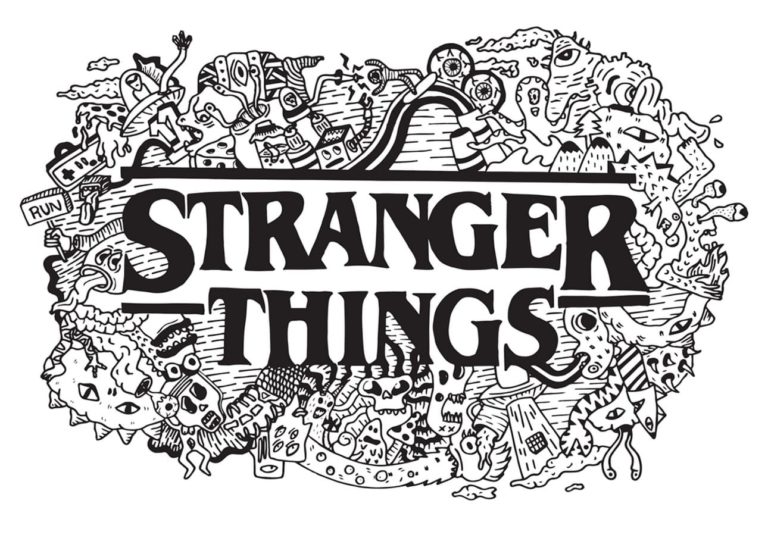 Desenhos de Stranger Things para colorir. Imprimir gratuitamente
