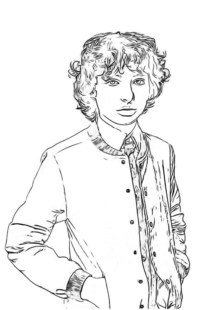 Stranger Things Coloring Pages. Top Collection. Print for free