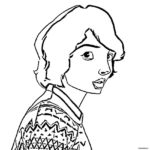 Coloring Pages Stranger Things. Top Collection. Print for free