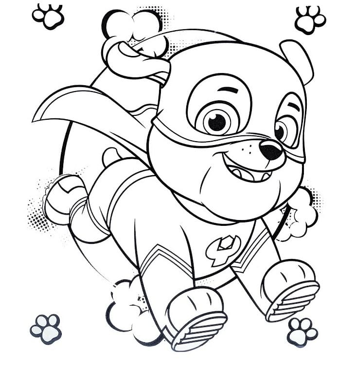 Coloriage Super Pat Patrouille Mighty Pups Chase Dessin Pat Patrouille La Super  Patrouille à imprimer