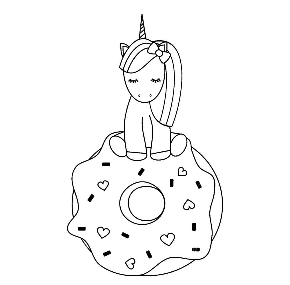 Desenho de rosquinha kawaii, Tutorial de desenho