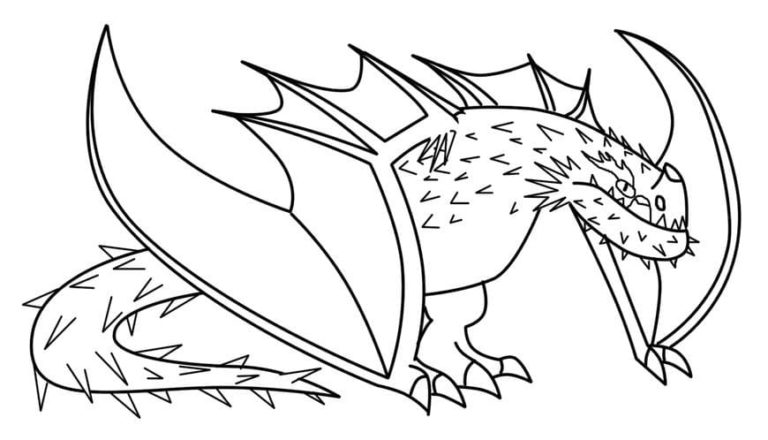 How to Train Your Dragon Coloring Pages - 100 Free Coloring pages