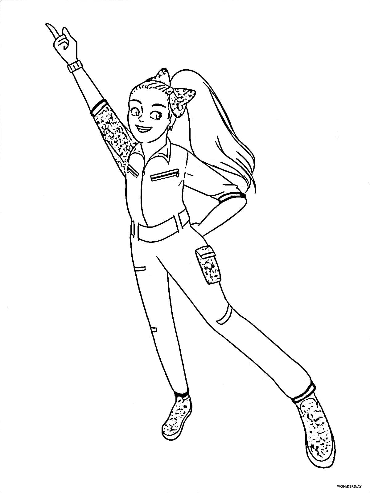 coloring pages jojo siwa download and print for free