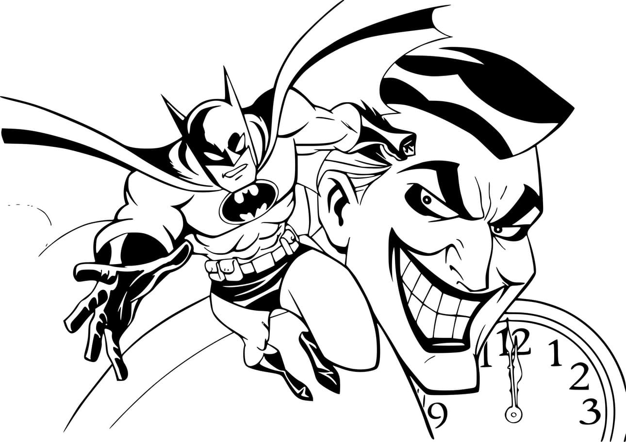 joker coloring pages print for free dc comics wonder day children and adults coloriage impression de monstre